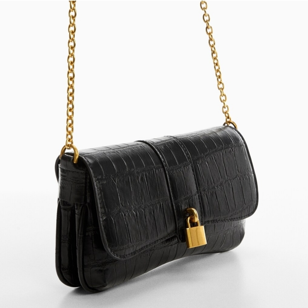 Mango Coco Effect Chain Bag